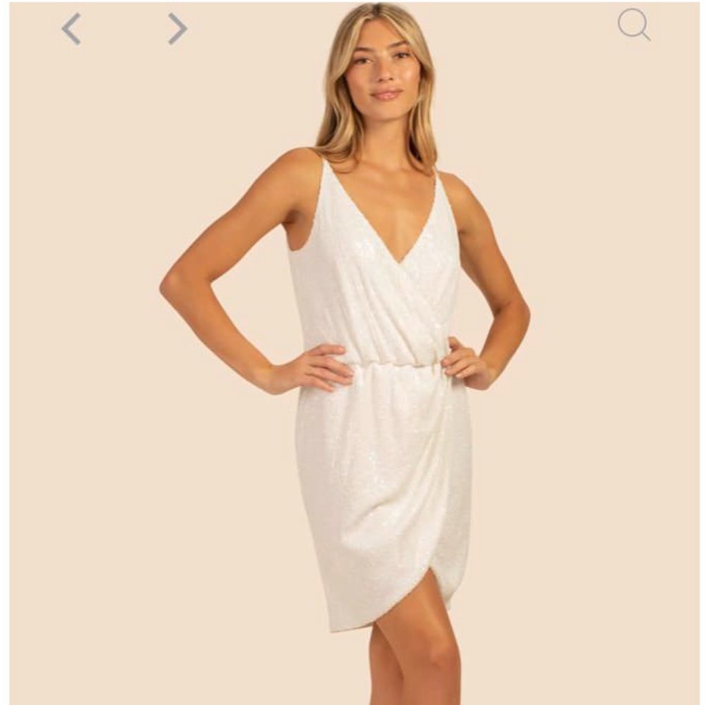 TRINA TURK Allure Sleeveless Sequin Dress